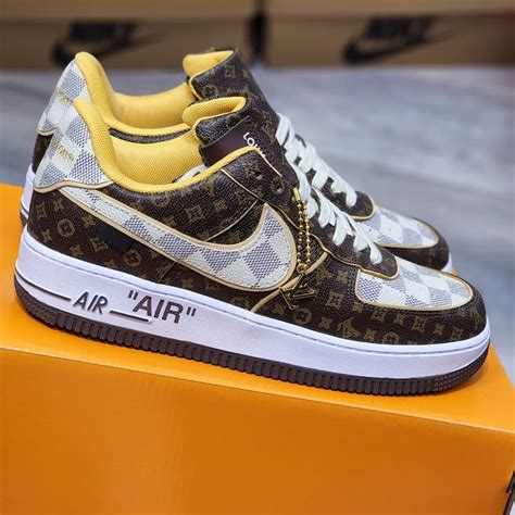 nike air force 1 louis vuitton monogram|Louis Vuitton af1 price.